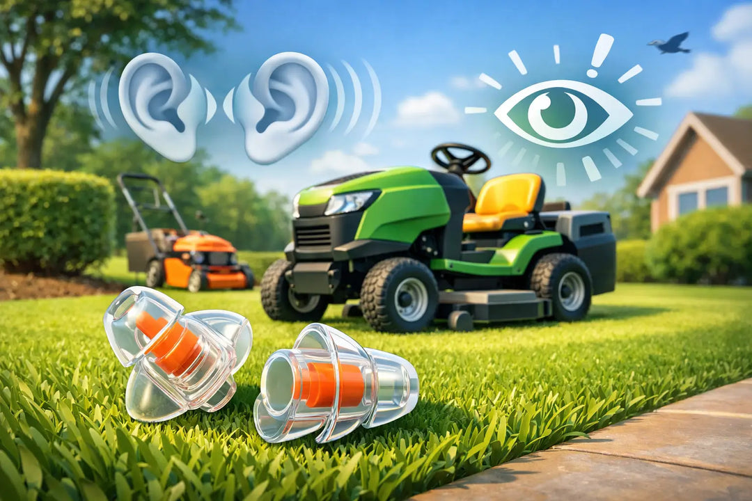 Earplugs for Lawn Mowing That Keep You Aware