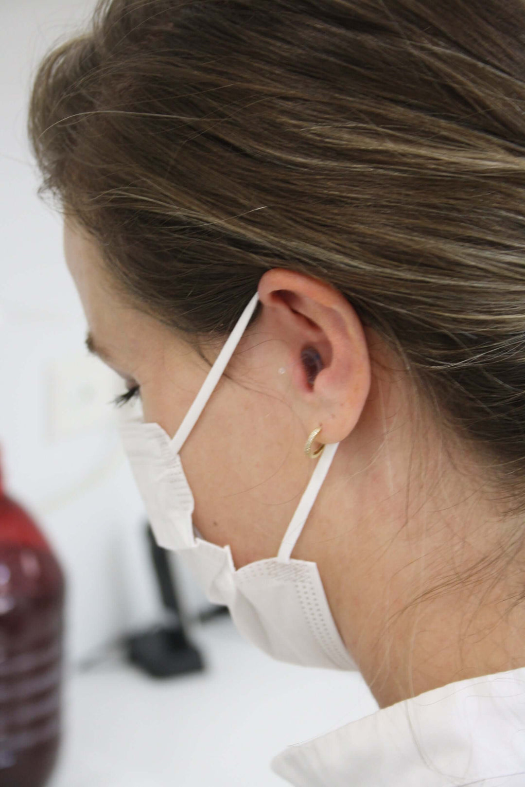 Dentist with Earasers