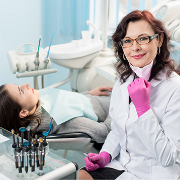 Hygienist using Earasers