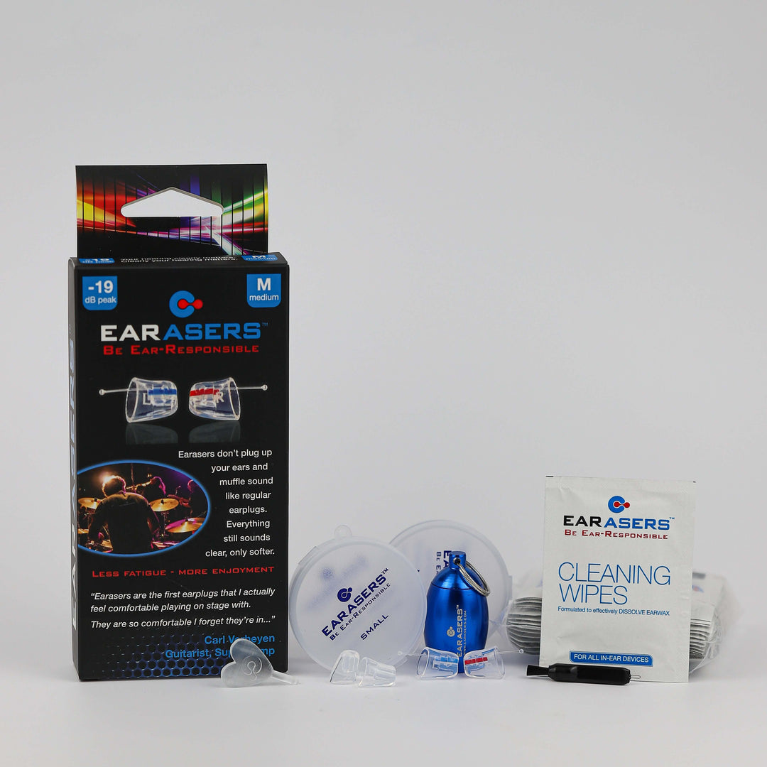 Earasers Regular Earasers Earplugs for Musicians and Concertgoers