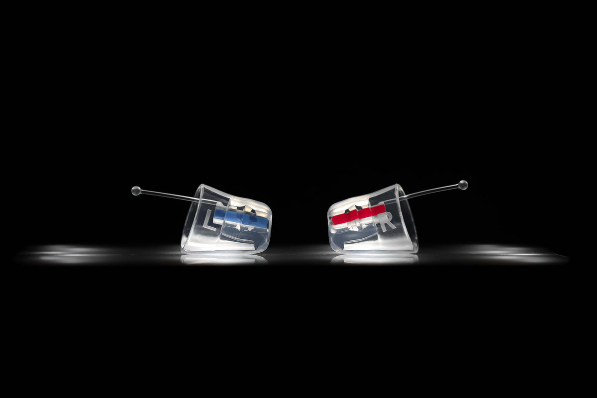 earasers shown with black background